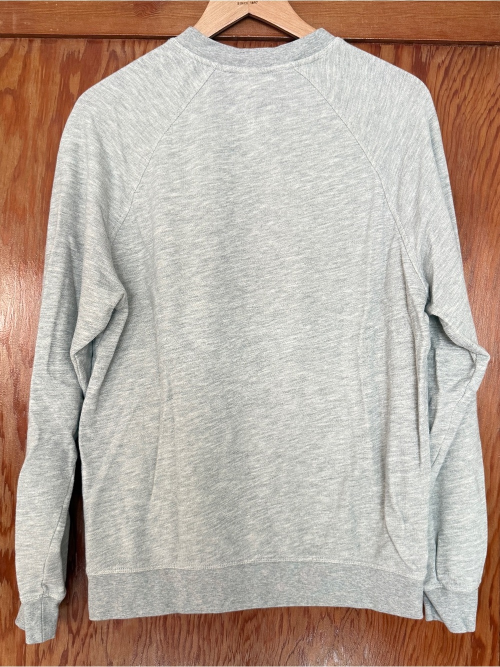 American Vintage brand men’s sweatshirt Zofbay heather grey - Picture 5 of 7